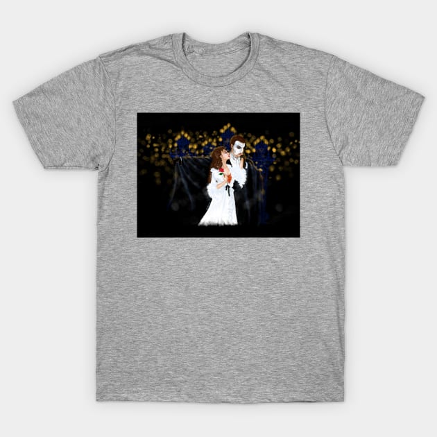 The Music of the Night T-Shirt by amadeuxway